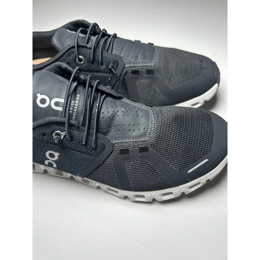 On Cloud 5 Men's Size 9.5 Black Shoes Running Walking Athletic